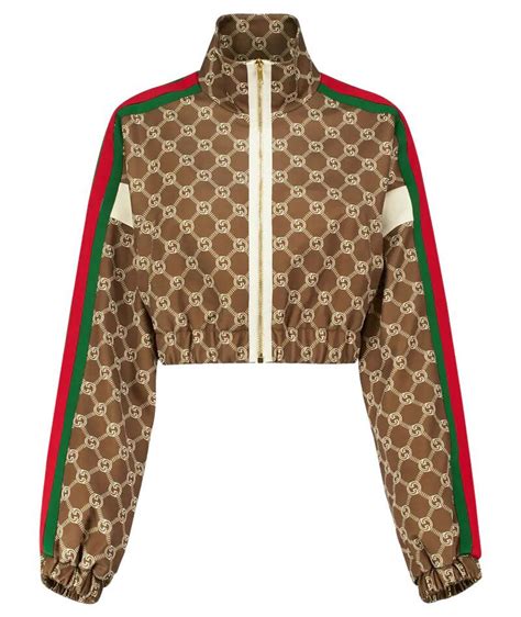 gucci track jacket women's|farfetch Gucci jacket.